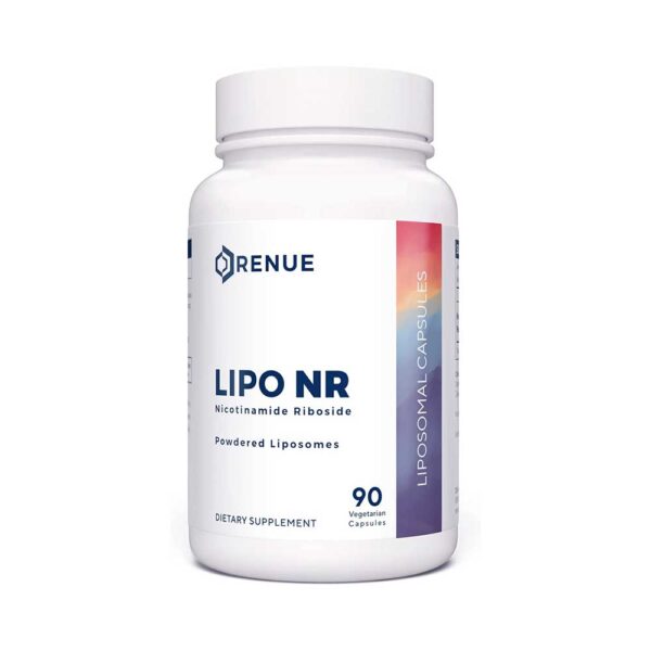 RENUE Liposomal Nicotinamide Riboside (NR) Supplement 300 mg - Bioavailable Formula for Increased Absorption – Supports Healthy Aging, Cellular Energy Production, and Longevity – 90 Capsules